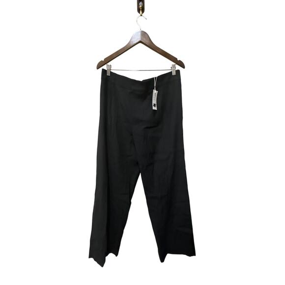 Vince Straight Leg Linen Blend Pull-On Pants Size Large - Picture 5 of 7